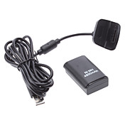 4800mAh Pack de batterie rechargeable USB de charge de batterie pour Xbox 360 (couleurs assorties)