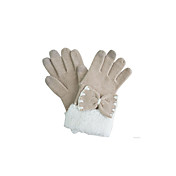 Bow Decora guantes de lana Touch