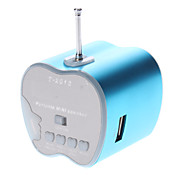 Portable Mini USB Flash Drive & TF Card MP3 Player Speaker with FM
