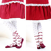 Ballet Shoes and Polka Dots Cotton Sweet Lolita Stockings