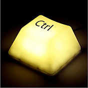 Keypress toque criativo de moda da lâmpada LED Night Light Desk (3xAA/USB)