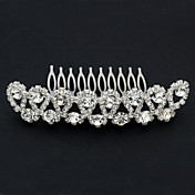 Gorgeous Alloy med rhinestone kvinner Wedding Hair Combs
