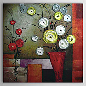 hand-painted pintura a óleo com moldura abstracta esticado