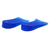 Azules Mi altura mayor de nido de abeja-como los cojines del zapato (1 par, Unisex)