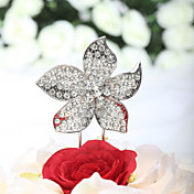 Gorgeous Rhinestone Flower Cake Topper (More Sizes)