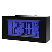 Lichtsensor 4,7 "Digital-Wecker Kalender Thermometer (farbig sortiert, 3xAAA)