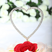 "Loving You With All My Heart" Rhinestone Wedding Cake Topper (Weitere Größen)