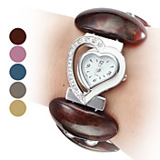 Women's Plastic Analog Quartz Bracelet Watch (Assorted Colors)