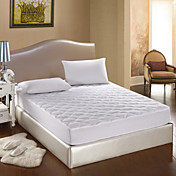 Cotton Percel With Diamond Quilting Mattress Pad