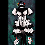 cosplay costume inspiré par haruhi suzumiya haruhi série noire et blanche suzumiya