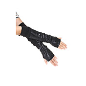 Women's Cotton Fingerless Opera Length Fashion/Party Gloves