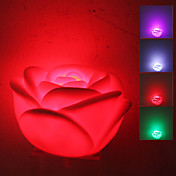 Bella Fiore sfera stile colorato luce LED Lampada Notte (3xLR44)