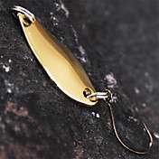 metallo esca cucchiai 30mm/3.5g pesca con esche artificiali affondamento (10pz)