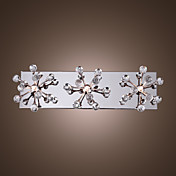 SECURITY-WIDEFIELD - Lampadario in cristallo con 3 lampadine