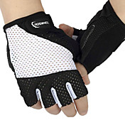 Mesh+Cloth+Fiber Non-Slip+Breathable Half-Finger Cycling Gloves 41537