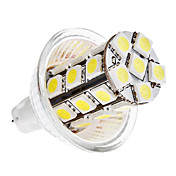 MR11 5W 27x5050 SMD 400-420LM 6000-6500K Branco Natural Lâmpada LED de milho (12V)