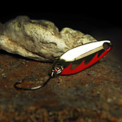 metallo cucchiai esca 60mm/14g affondamento fiamma pesca con esche artificiali 5pcs