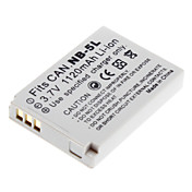 Digital Video Battery ersetzen Canon NB-5L für Canon Powershot SX210 IS, SX230 HS und mehr (3,7 V, 1120 mAh)