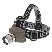 3-A025 Mode mise au point réglable Zoom Lampe frontale LED Cree Q5 (3w, 200lm, 3xAAA)