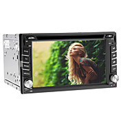 6.2 Inch 2 DIN Car DVD-speler met GPS, TV, iPod, Bluetooth