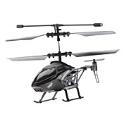 Palm Size 2.5-Channel Remote Control Helicopter with Replaceable Frame (Black, Model:8004)