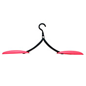 Plastic Foldable Clothes Hanger for Travel (5-Piece/Set)
