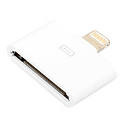 Ultra Tiny and Slim 30 Pin Female to 8 Pin Lightning Male Sync and Charge Adapter for iPhone 5 and iPad mini