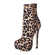 Suede Stiletto Heel Ankle Boots Party / Evening Shoes