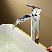 Sprinkle® by Lightinthebox - Centerset Solid Brass Chrome Finish Single Handle Bathroom Sink Faucet(Tall)