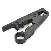 Herramienta profesional de alambre / cortador de cable y Stripper (Negro)