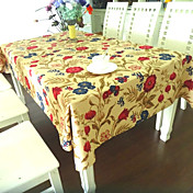 Cotton Print Floral Table Cloths