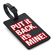 Travel Luggage Tag - PUT it BACK,it’s MINE(Black)
