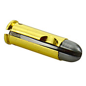 Mini Pistola de aleación de zinc en forma de bala Portátil / Folding Knife (Gold)