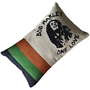 um amor algodão / linho fronha decorativo