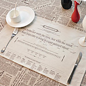 Set of 6 Astronomical Diary Style Placemats A