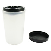 1PCS prego Branco Art Pot escova de limpeza