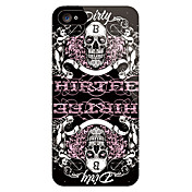 Skull Pattern Front and Back Sticker for iPhone 5