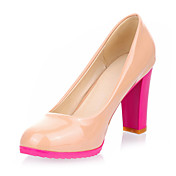 Elegant Patent Leather Chunky Heel Pumps Party / Evening Shoes (More Colors)