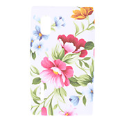 Flor Patrón Soft Case para LG Optimus E612 L5