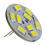 G4 4W 400-430LM 6000-6500K Natural White Light Vertical Pin LED Spot Bulb (12V)