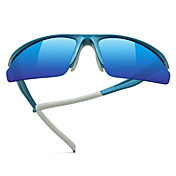 Topeak Sport Specialized Radfahren Gläser mit TR90 Frame (Blue and White Frame, Five Lens) TSR701WB