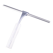 Bianco in gomma antiscivolo in acciaio inox Glass Cleaner tergipavimento