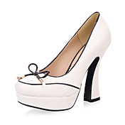 Fabulous Leatherette Chunky Heel Pumps Party / Evening Shoes (More Colors)