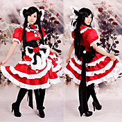 Cosplay Costume Inspired by Touhou Project Reimu Hakurei Lolita Dress