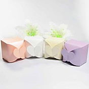 Heart Design Favor Box - Set of 12 (More Colors)