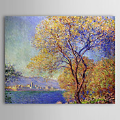 Famosas Antibes Pintura a óleo visto dos jardins Salis por Claude Monet