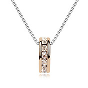 Красивые сплав с Rhinestone Ожерелья женщин (больше цветов)