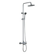 Moderne Chrome Finish en karakter abs Wall-mount dusjbatteri