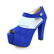 Chic Suede Chunky Heel Ankle Boots With Beading Party / Evening Shoes (More Colors)