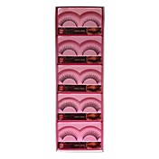10 Pair Black Machine Made False Eyelashes YBK055